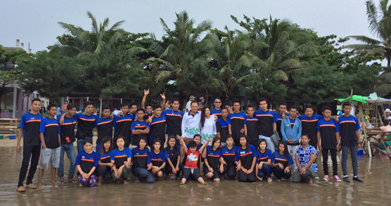 THE WONDERFUL TRIP TO CHAUNG THA BEACH IN 2014